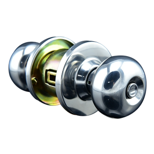 无畏惧不锈钢免钥匙球形门锁房间卧室办公室洗手间卫浴球型锁通用