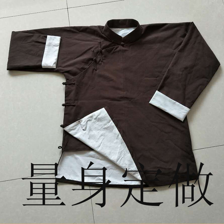 秋季大襟衣男老式斜襟夹袄外套