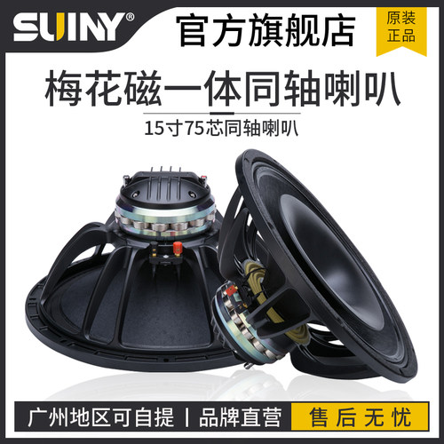 同轴喇叭新升级共体梅花磁全频
