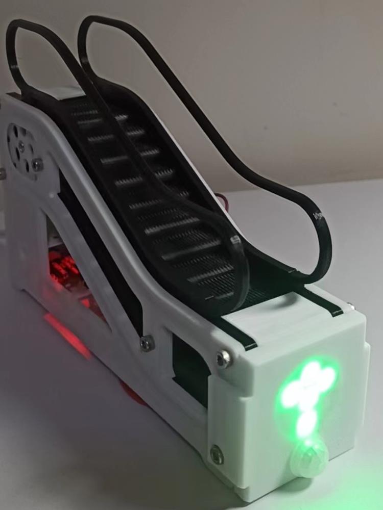 电梯玩具自动扶梯模型益智教学科学实验电梯玩具  成品 手工艺品