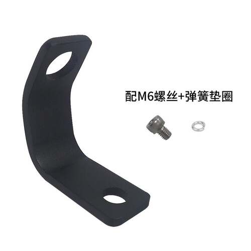 科惟途摩托车胎压监测通用防盗M6支架四分之一接口