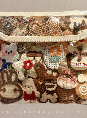 刘海贴魔法贴发夹头饰女儿童宝宝后脑勺碎发整理神器魔术贴头发贴