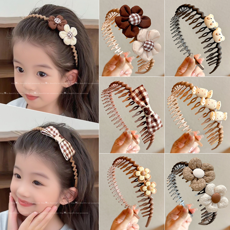 2025新款花朵蝴蝶结发箍女儿童