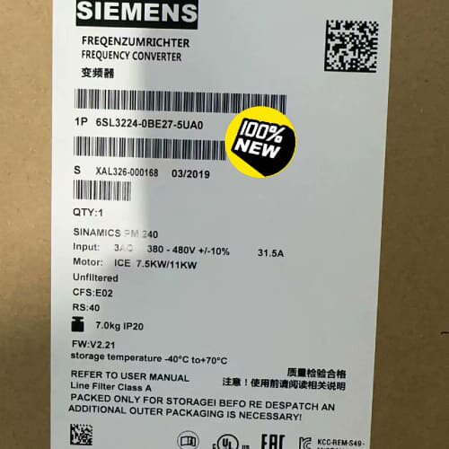 议价6SL3224-0BE27-5UA0G120 功率—再拍！