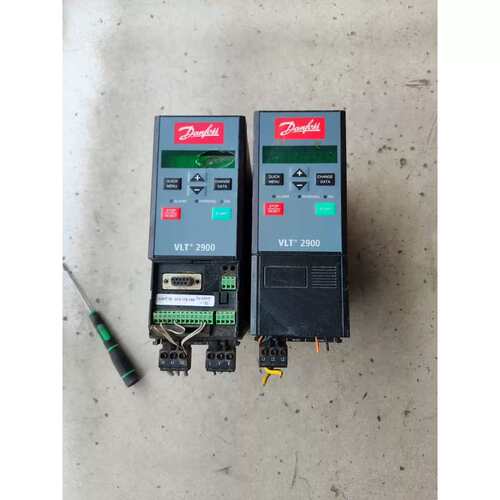 议价2900变频器0.75kw VLT2907PT4B 拆