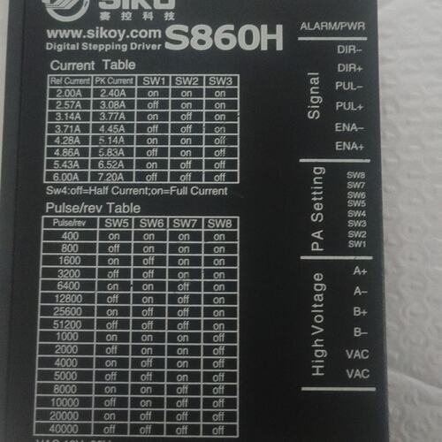议价步进驱动器S860HS860S8060