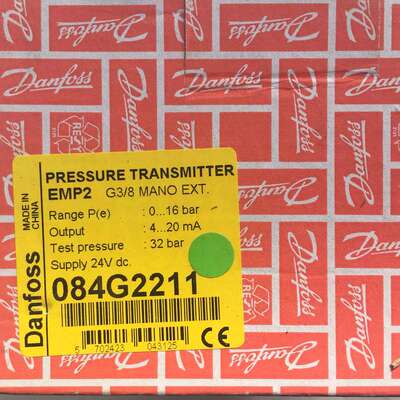议价DANFOSS 084G2211EMP2 0-16bar G3/8 0-16bar