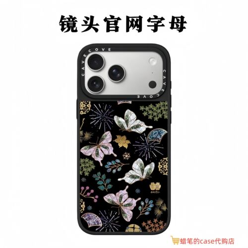 CASE马年新款漆彩吉年彩蝶舞瑞iphone18promax手机壳适用苹果17pro创意16中国风15情侣磁吸防摔保护