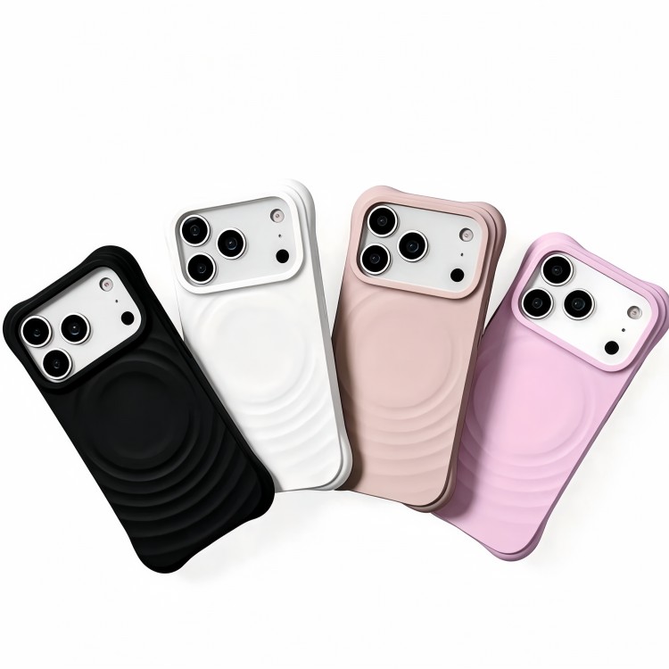 【港韩】现货波漾手机壳MagSafe波浪适用苹果iPhone18promax/17promax/16/15ProMax明星同款磁吸防摔硅胶壳
