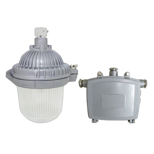NFE9112防眩应急棚顶灯 OK-NFC9112-J150W三防金卤灯 分体式弯灯