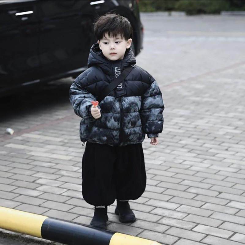 儿童外套秋冬2025新款韩版男童加厚拼色洋派棉衣宝宝冬季两件套潮,童装/婴儿装/亲子装,羽绒服,淘宝优惠券,粉丝福利购,淘宝优惠卷