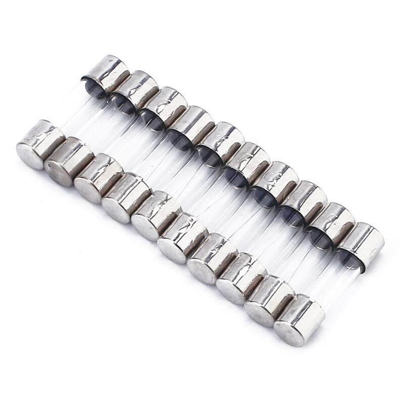 伊莱科(ELECALL)保险丝玻璃管保险管熔断器玻璃保险管保险丝管座5