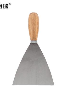 安赛瑞木柄油灰刀清洁刀12把装)5寸24434