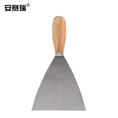 安赛瑞木柄油灰刀清洁刀12把装)5寸24434