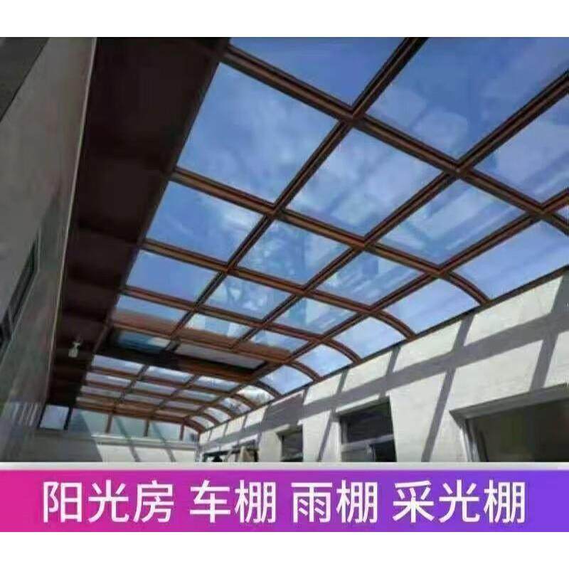 耐力板pc全透明耐力板阳光板采光板阳台防雨板户外大棚塑料硬板雨