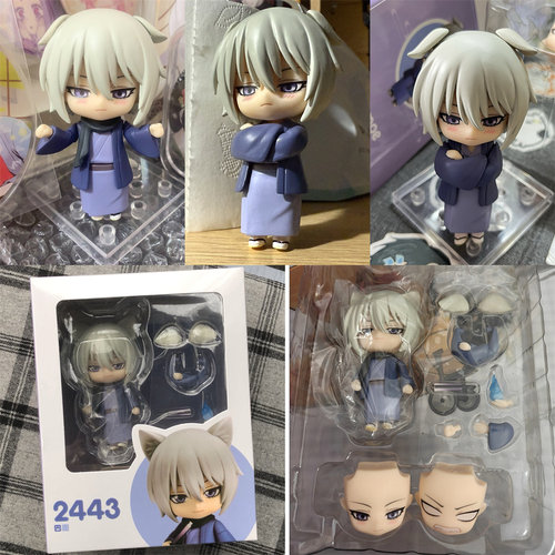 元气少女缘结神 手办粘土人桃园奈奈生2784 巴卫2443可动换脸摆件