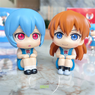 EVA手办 LK明日香 绫波丽汽车车内装饰中控台模型Q版摆件