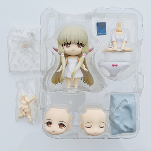 人形电脑天使心 小叽2053 Q版粘土人 可动可换脸盒装手办动漫摆件