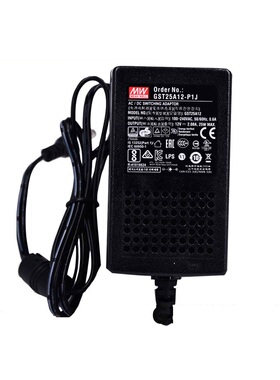 GST25A明纬P1J电源A05/A07/A09/A12/A15/A18/A24/A28/A48适配器V