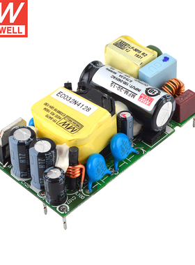 台湾明纬电源MFM-30-5/12/24/48V 30W DC绿色基板型医疗型3.3/15V