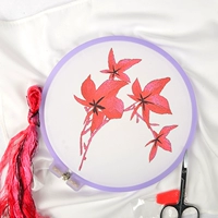 Su thêu DIY người mới bắt đầu kit công cụ khăn tay truyền thống vật liệu nhập cảnh hướng dẫn sử dụng thêu thêu thêu cổ tự làm - Bộ dụng cụ thêu giá tranh thêu
