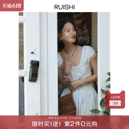 RUISHI芮时无袖/泡泡袖连衣裙