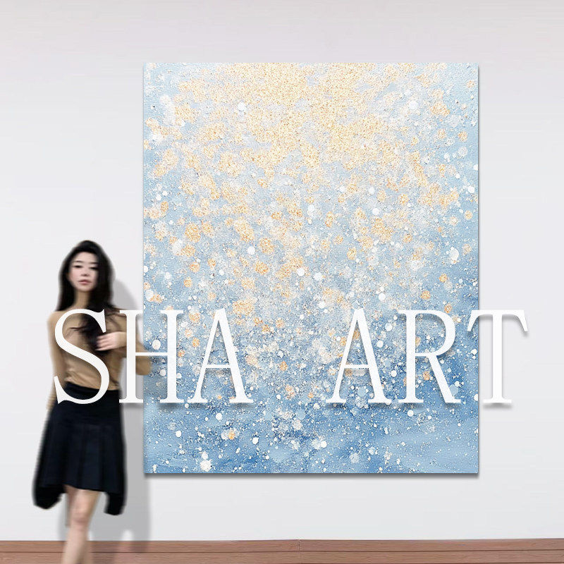 〖绽放系列〗沙发挂画卧室餐厅装饰画现代简约酒店背景电表箱挂画