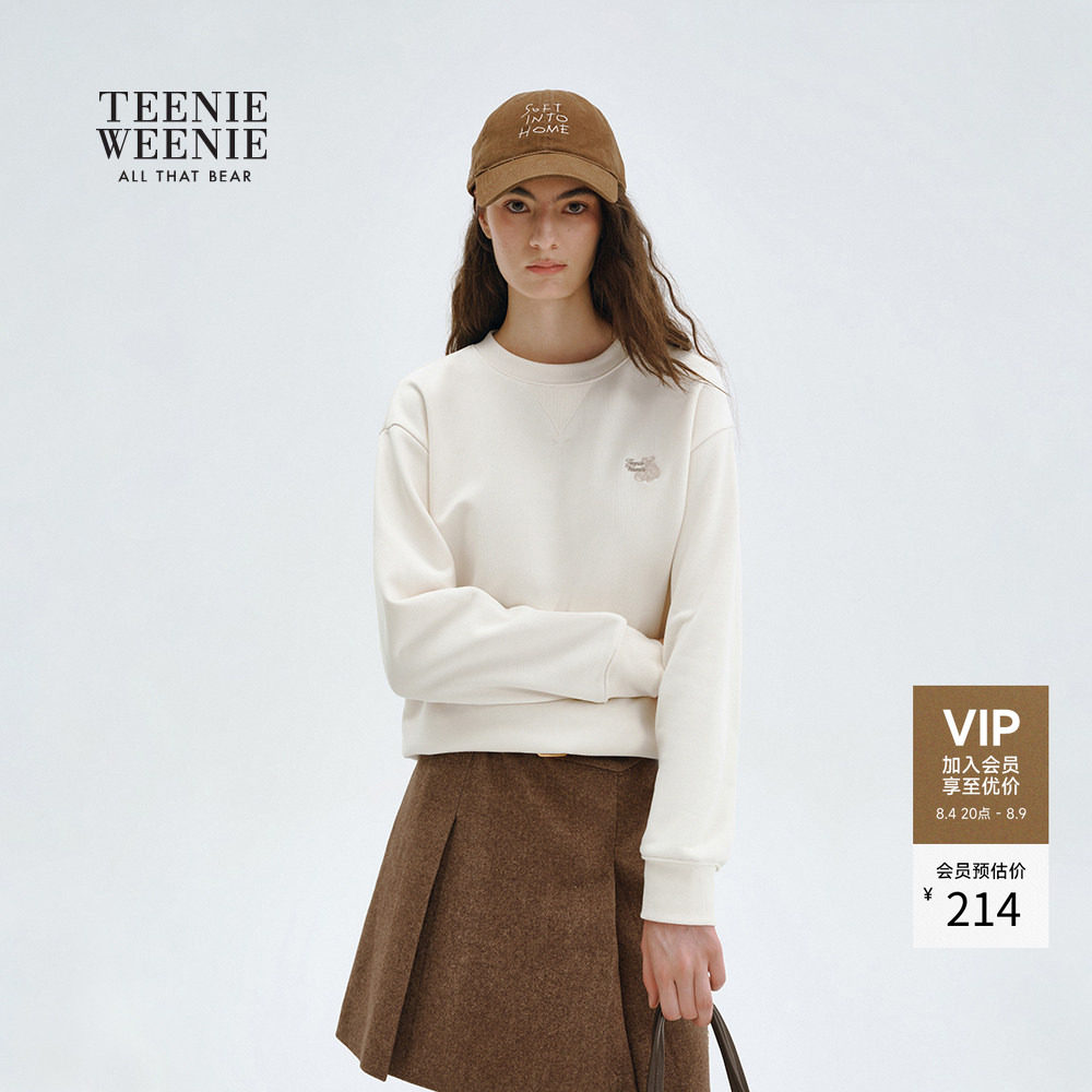 TeenieWeenie小熊女装圆领卫衣