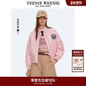 美式 TeenieWeenie小熊奥莱女装 棉服春季 甜酷风率性飞行员夹克外套