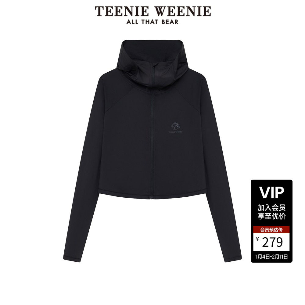 TeenieWeenie小熊奥莱春秋季户外风休闲连帽外套轻盈内搭上衣女装,女装/女士精品,卫衣/绒衫,淘宝优惠券,粉丝福利购,淘宝优惠卷