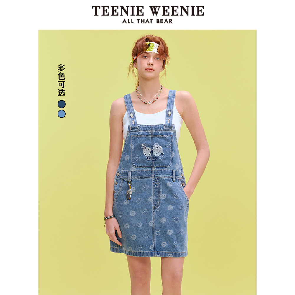 【smiley联名系列】TeenieWeenie小熊奥莱牛仔连衣