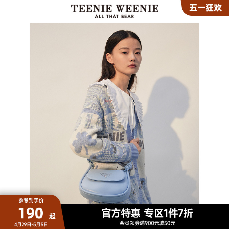 TeenieWeenie小熊奥莱单肩包小包斜跨包潮日常时尚女士年