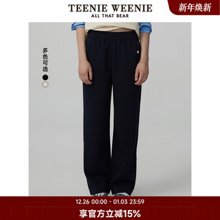 时髦阔腿裤 宽松时尚 长裤 运动裤 卫裤 TeenieWeenie小熊奥莱冬装