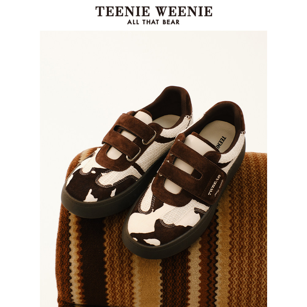 TeenieWeenie小熊奥莱无系带阿甘鞋平底德训鞋板鞋女鞋休