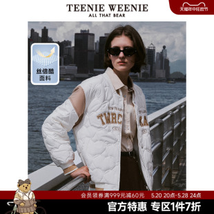 TeenieWeenie小熊奥莱冬季 丝倍酷棒球服外套棉服加厚学院风小个子