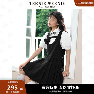 公主裙子背心裙A字裙连衣裙 TeenieWeenie小熊奥莱夏季