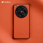 Melkco适用OPPOfindX8ultra手机壳真皮X8s 保护壳撞色皮质x8pro简约新款 x8高级感带镜头保护轻薄皮质外壳X8s