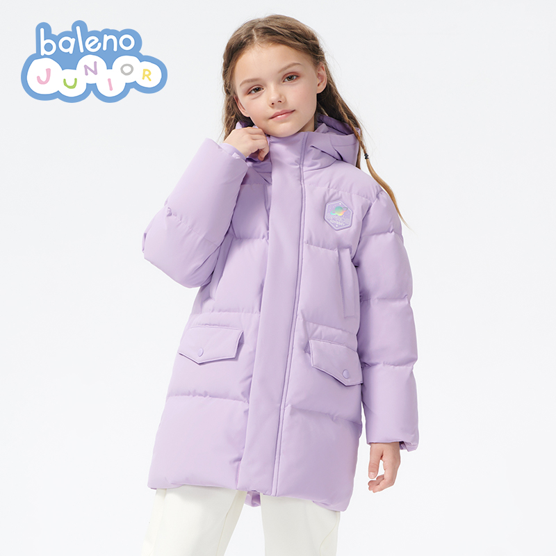 中长款班尼路男女同款羽绒服