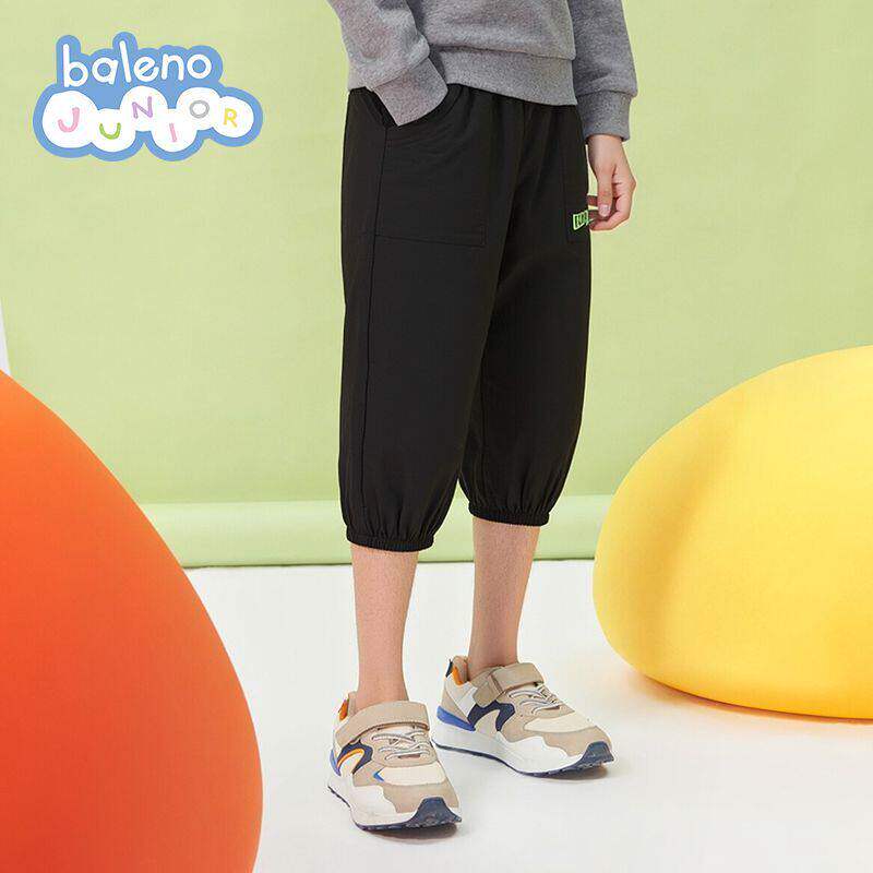 【49任选2件】班尼路2026春夏童装男童女童七分裤时尚百搭清凉舒