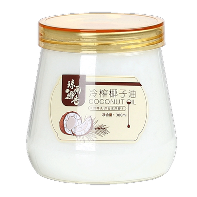 食用椰子油琼南椰香380*3瓶装
