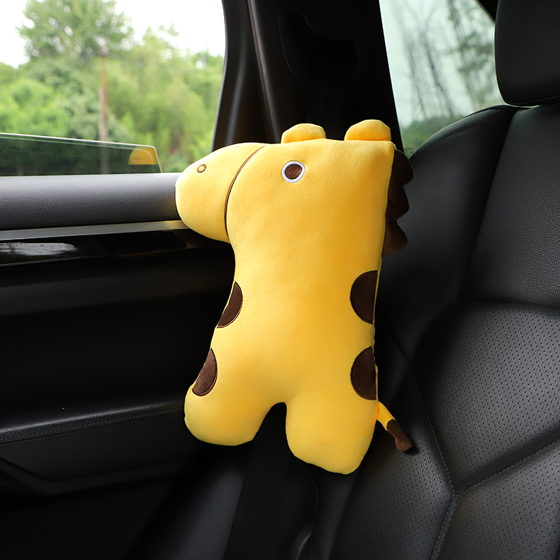 卡通儿童防勒抱枕安全带护肩