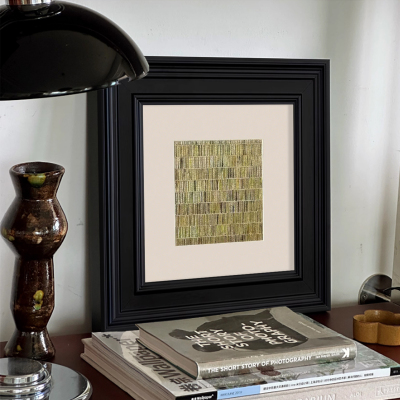 中古风电视柜桌面摆件法式复古玄关装饰画高级感客厅艺术抽象挂画