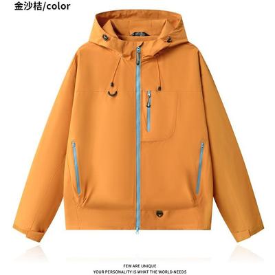 浙江台州三门福建泉州石狮冲锋衣运动男装新款2025户新款春秋夹克