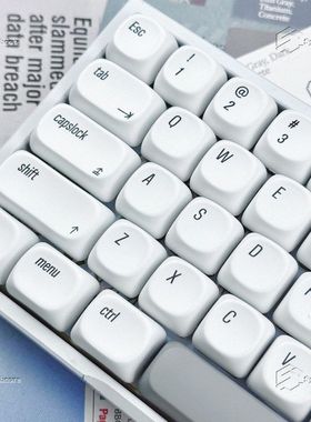 键帽PC材质雾透支持wooting EZ63MADE68 Hero68ND63夜魔键