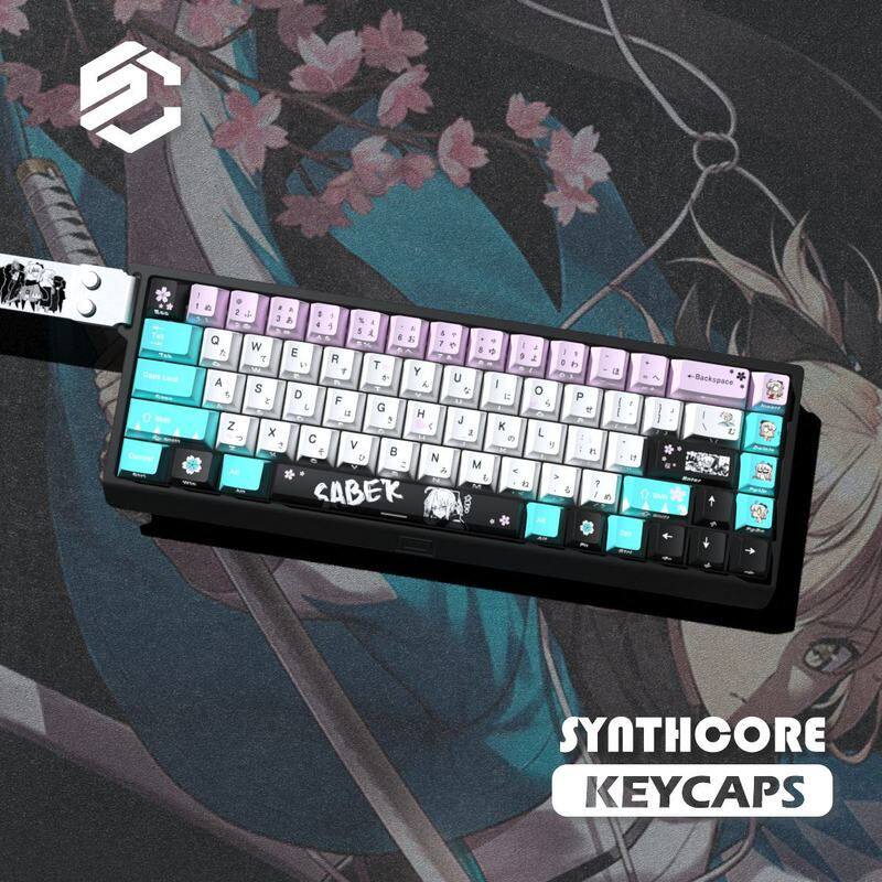 FATE冲田总司PBT材质雾透支持夜