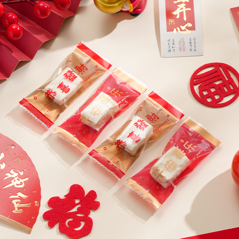 圣诞饼干包装袋机封袋