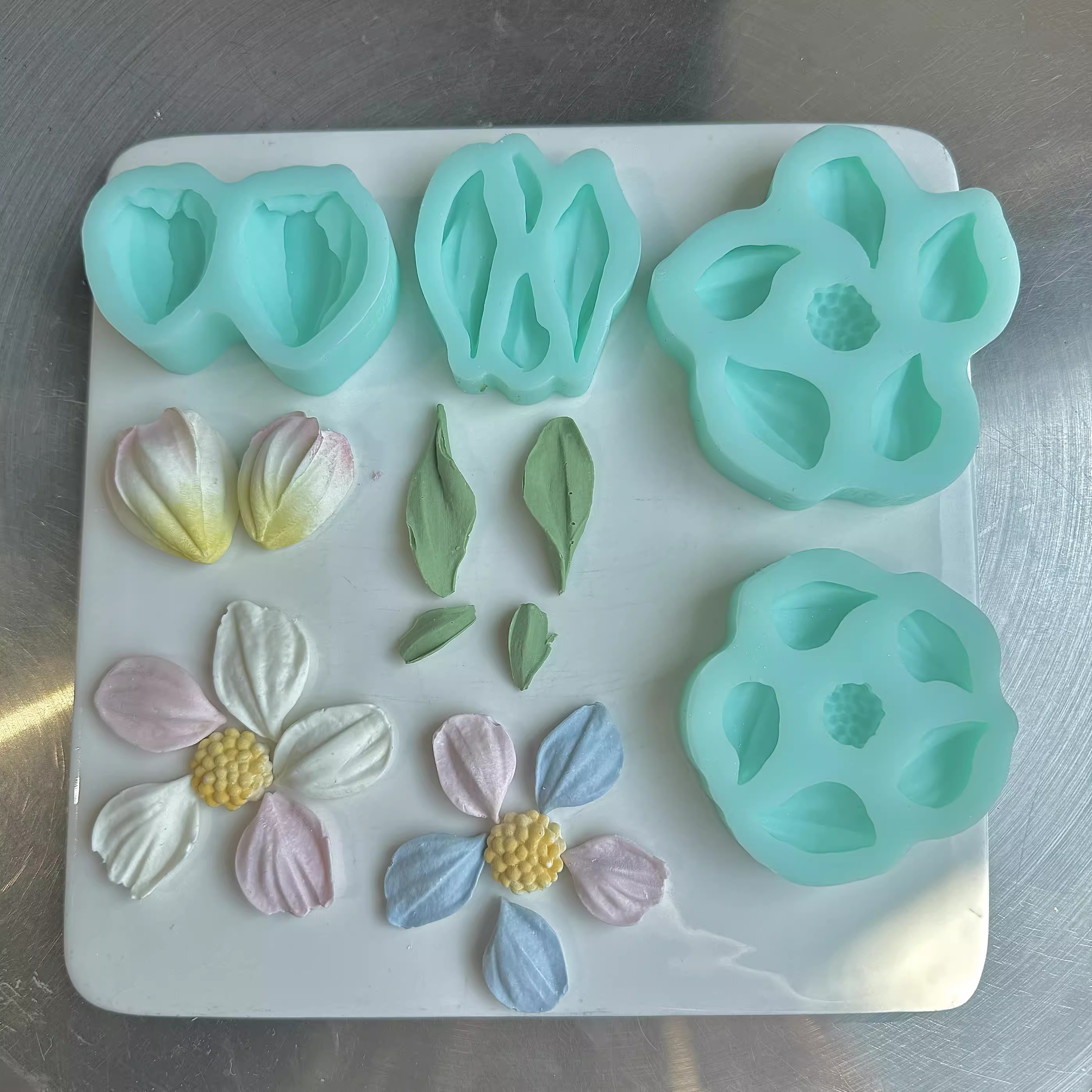 母亲节郁金香蛋糕天使模具巧克力