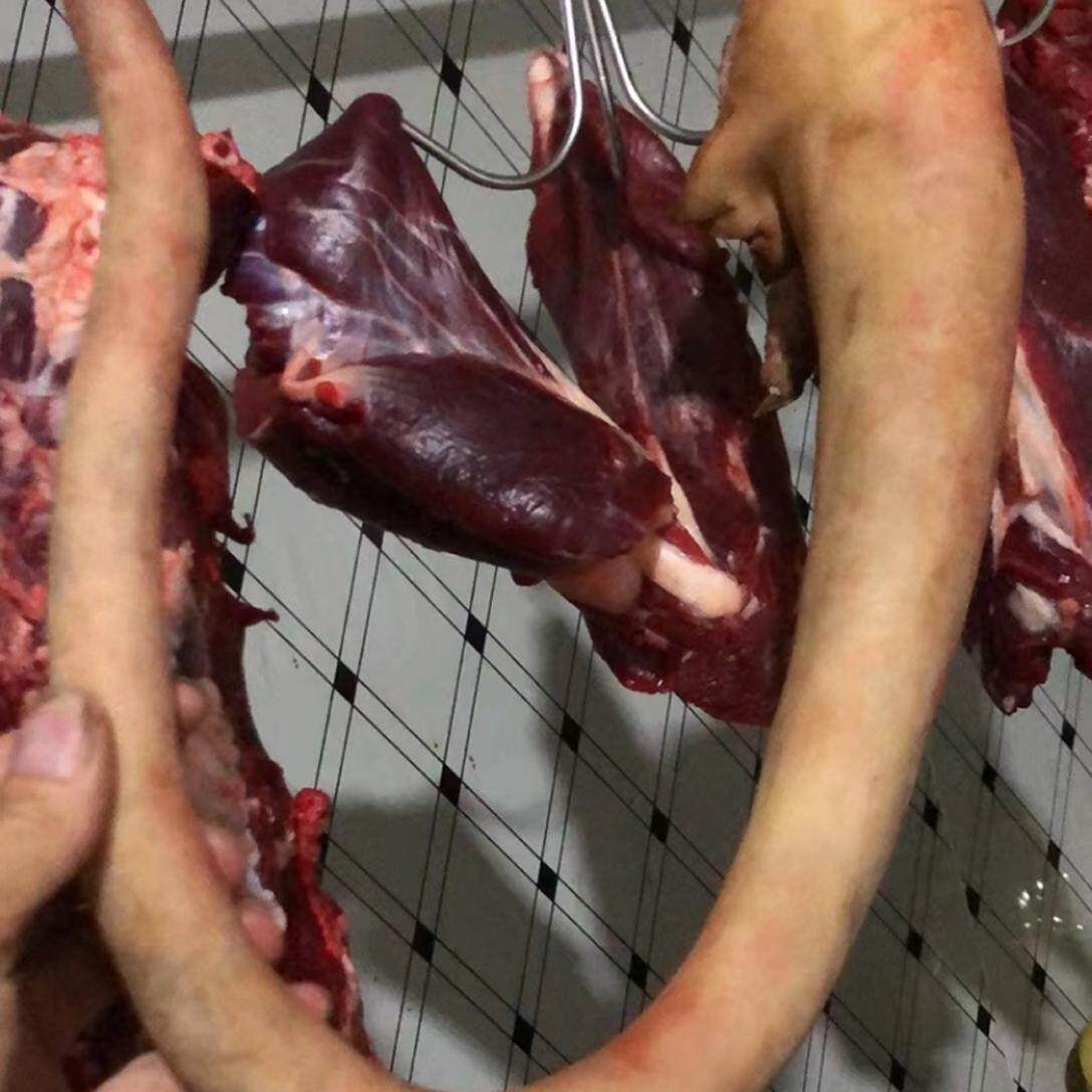 顺丰新鲜土黄牛尾巴带皮骨头现杀8斤粤北农家放养高品质吃草牛肉