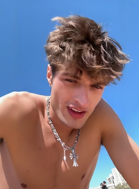 欧美十字架项链饰品朋克男女项饰