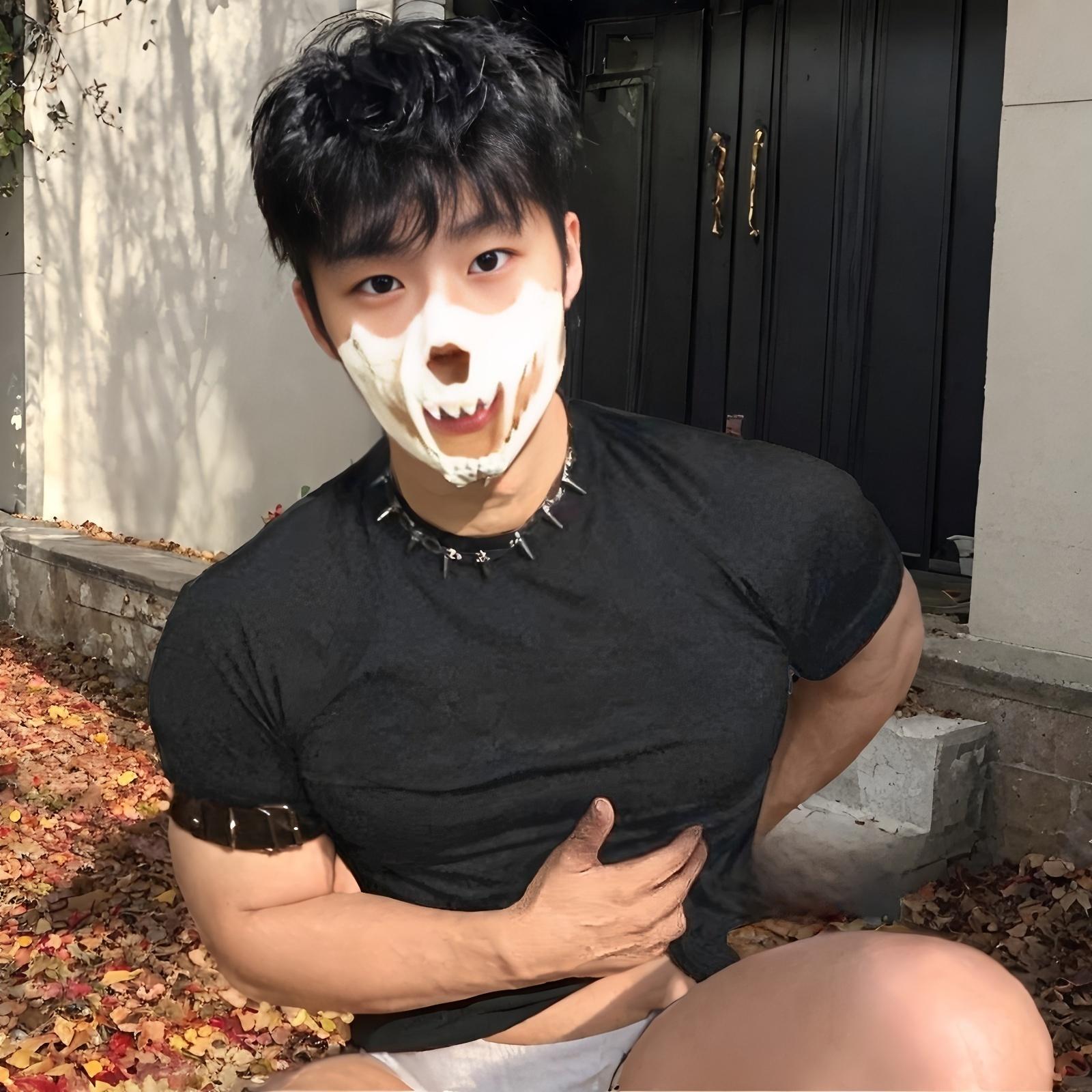 猛虎面具二次元动漫树脂面罩